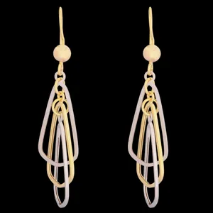 گوشواره طلا 18 عیار زنانه طلای مستجابی کد 1670908