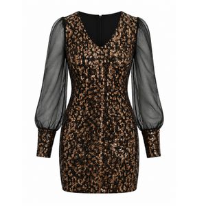 پیراهن مجلسی زنانه مدل Leopard