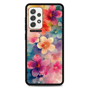 AKAM AMC-WSGA52-FLOWERS-42 Cover For Samsung Galaxy A52