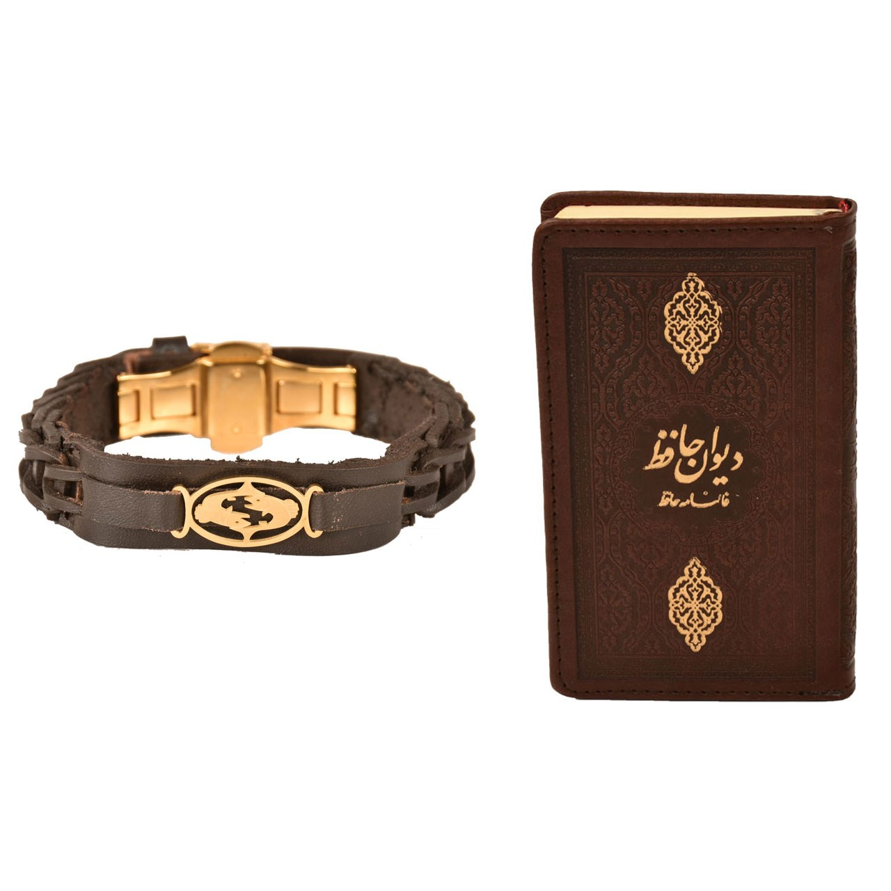 ست هدیه طرح تولد اسفند کهن چرم  مدل m118- 12
