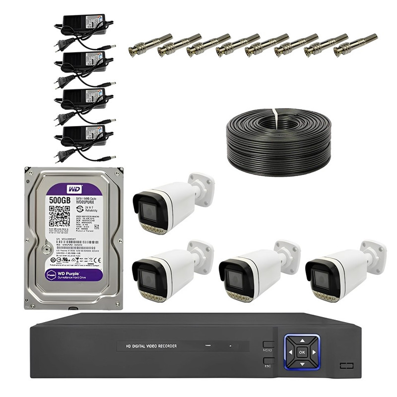 سیستم امنیتی مدل NOVA7-2MP-4