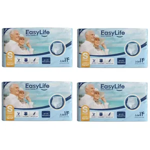  پوشینه بزرگسال ایزی لایف مدل شورتی سایز کوچک بسته 4 عددی