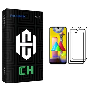 Ricomm CH glass Screen Protector For Samsung Galaxy M31 Prime Pack Of 3