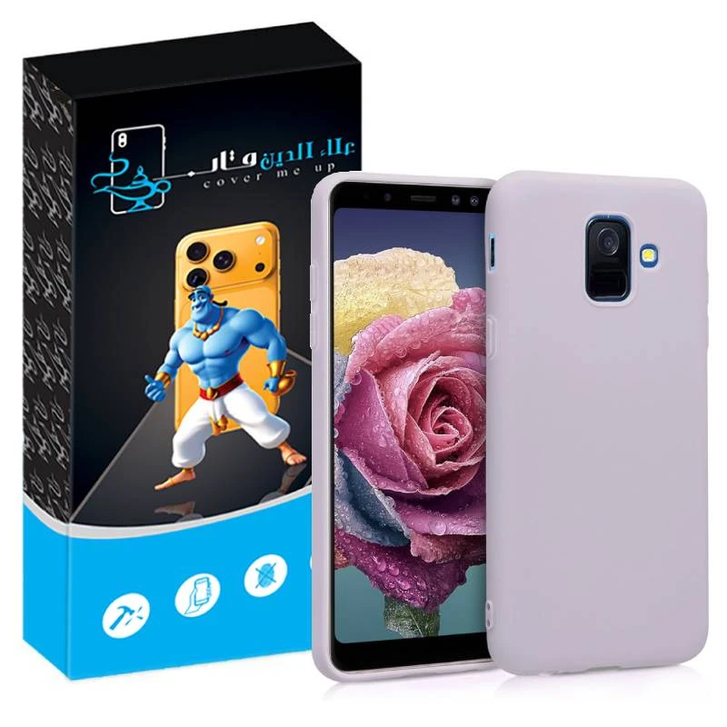 کاور علاالدین قاب مدل سیلیکونی مناسب برای گوشی موبایل سامسونگ Galaxy A6 Plus 
