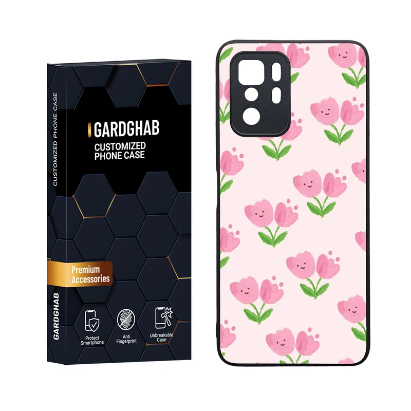 کاور گارد قاب مدل دورژله ای دخترانه مناسب برای گوشی موبایل شیائومی Poco X3 GT / Redmi Note 10 Pro 5G