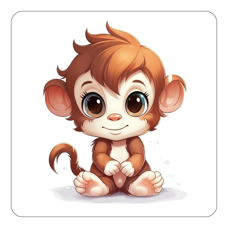 مگنت کاکتی طرح حیوانات کارتونی مدل mp28218