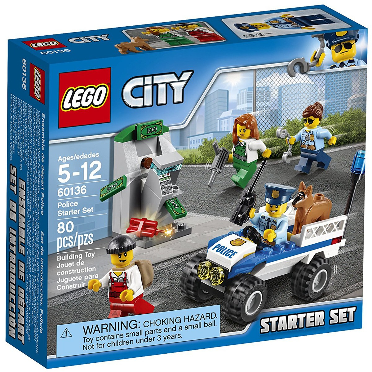 لگو سری City مدل Police Starter Set 60136