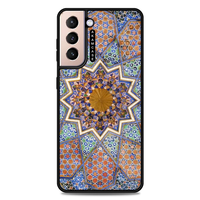 کاور آکام مدل AMC-WSGS21P-MOSAIC-12 مناسب برای گوشی موبایل سامسونگ Galaxy S21 Plus