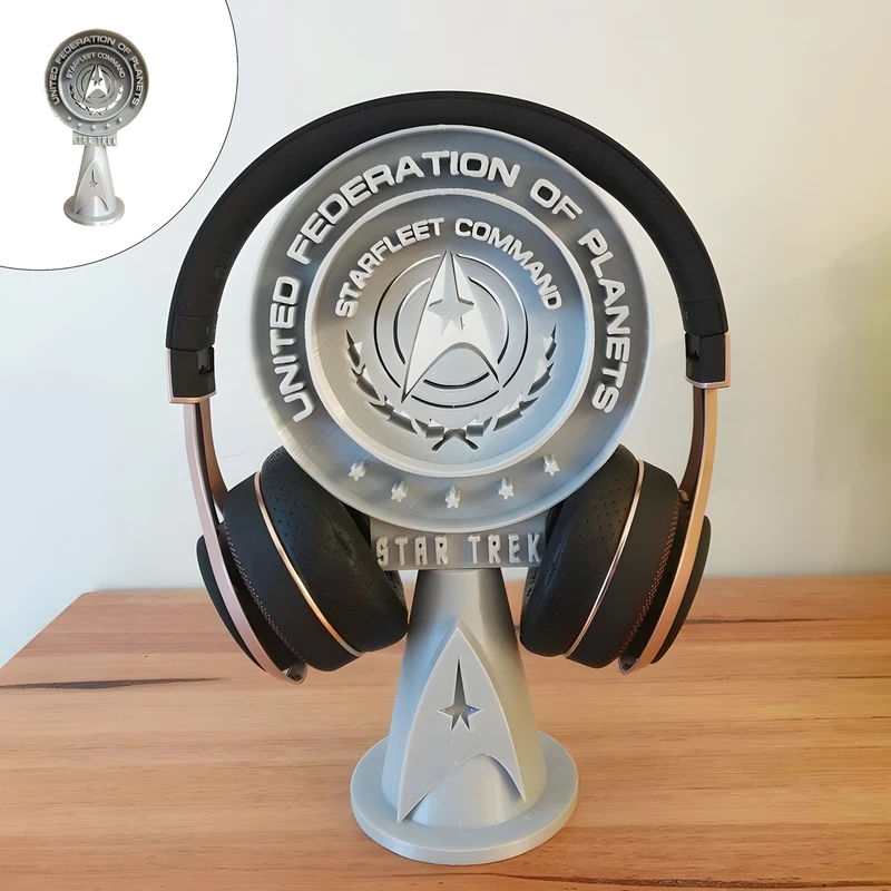 پایه نگهدارنده هدفون کاف تینگز مدل Star Trek