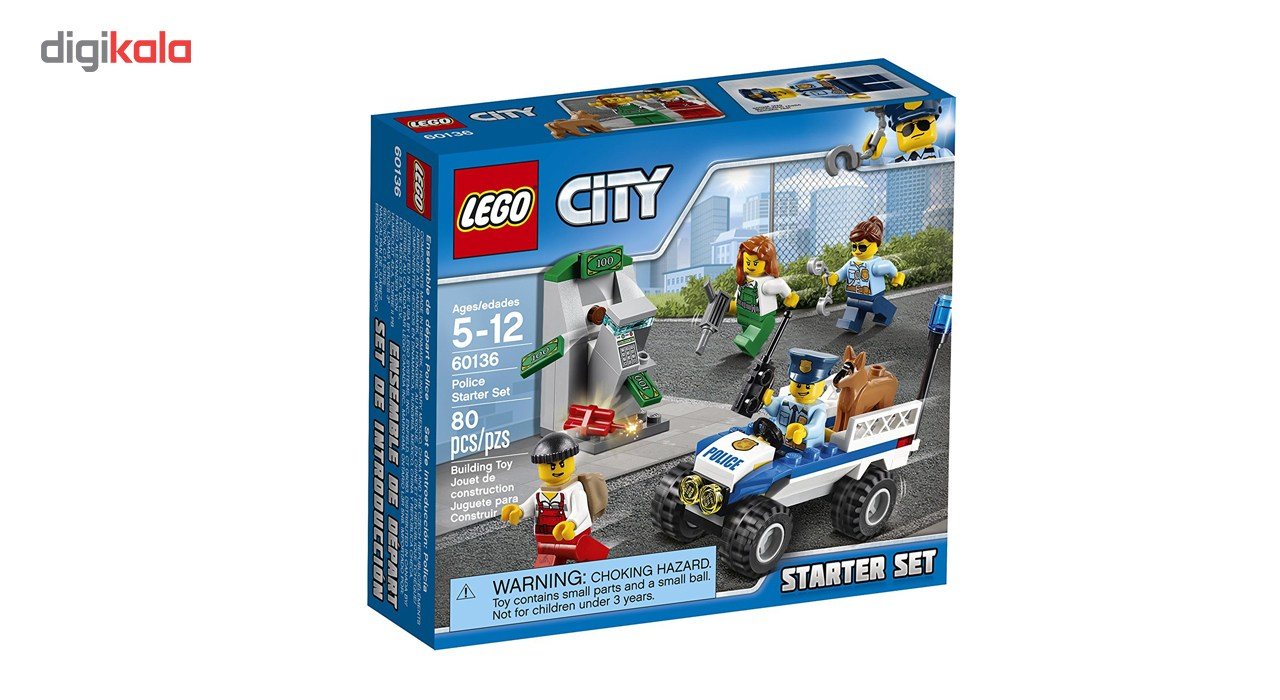 لگو سری City مدل Police Starter Set 60136