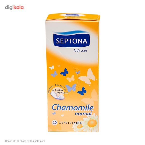 پد بهداشتی سپتونا مدل Chamomile Normal بسته 20 عددی