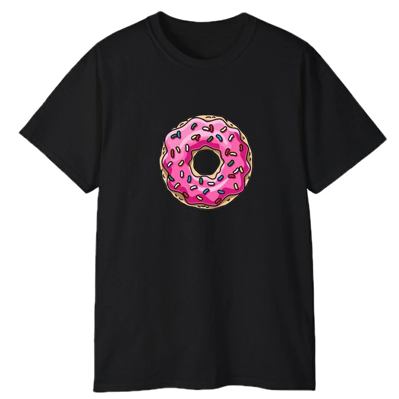 تی‌شرت آستین کوتاه مردانه پاد آفرین مدل دونات