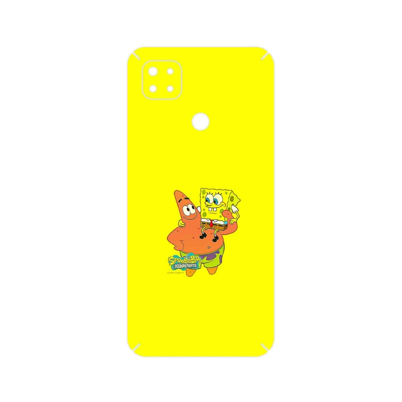 برچسب پوششی ماهوت مدل SpongeBob SquarePants مناسب برای گوشی موبایل شیائومی Redmi 9C NFC