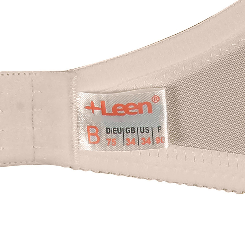 سوتین زنانه لین مدل بدون فنر کد 4680-451 رنگ کرم