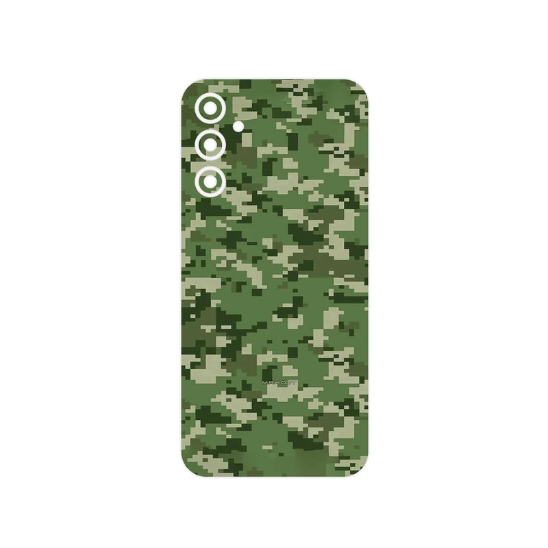 برچسب پوششی ماهوت مدل Army_Green_Pixel مناسب برای گوشی موبایل سامسونگ Galaxy A24