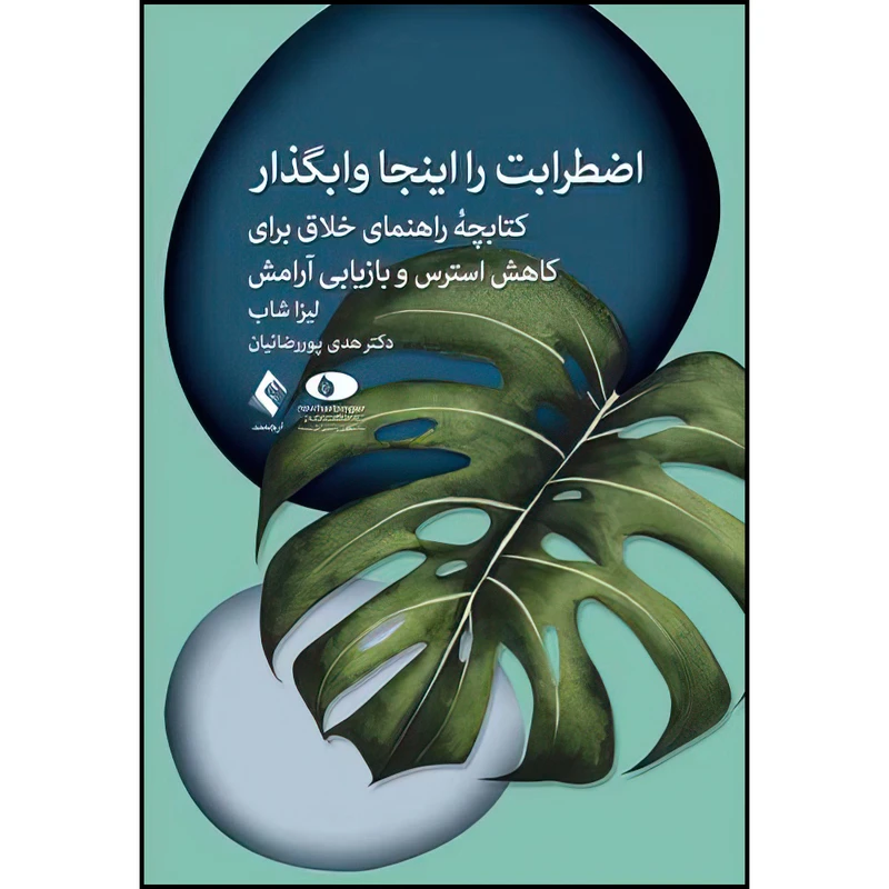 کتاب اضطرابت را اینجا وابگذار (کتابچه راهنمای خلاق برای کاهش استرس و بازیابی آرامش) اثر لیزا شاب ترجمه دکتر هدی پوررضائیان انتشارات ارجمند