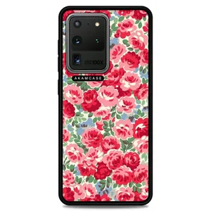 AKAM AMC-WSGS20U-FLOWERS13 Cover For Samsung Galaxy S20 Ultra