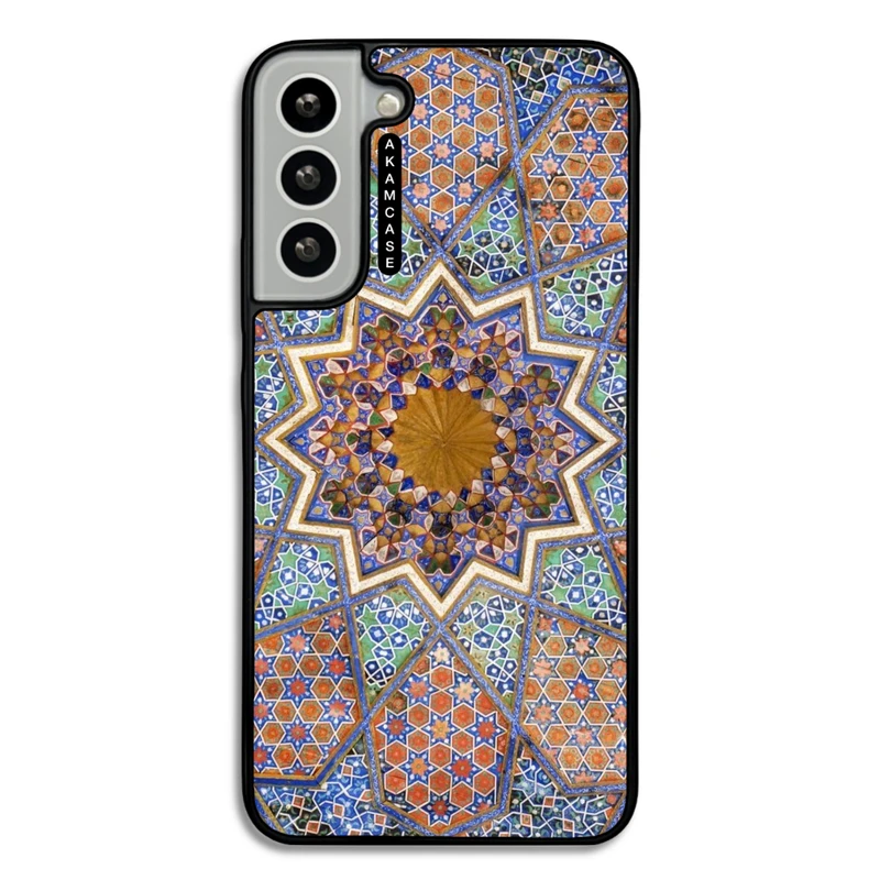 کاور آکام مدل AMC-WSGS22P-MOSAIC-12 مناسب برای گوشی موبایل سامسونگ Galaxy S22 Plus