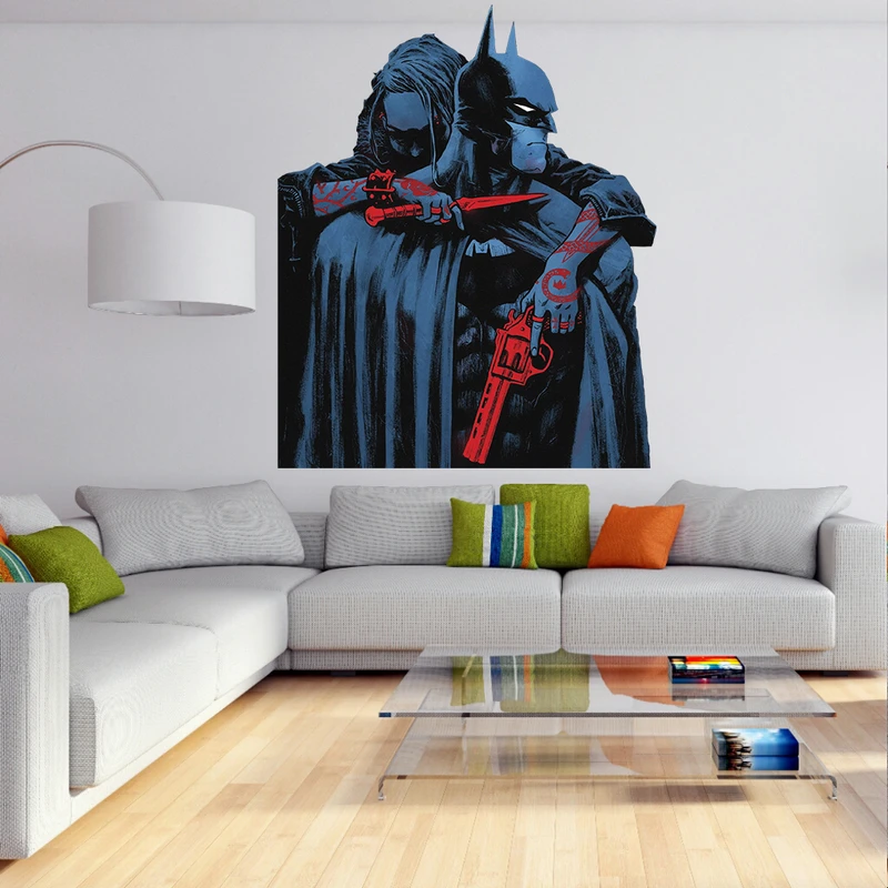 استیکر طرح بتمن مدل گروگان کد 72