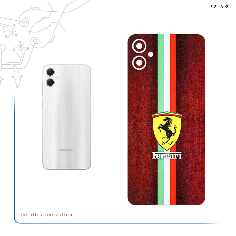 برچسب پوششی ماهوت مدل Ferrari مناسب برای گوشی موبایل سامسونگ Galaxy A05