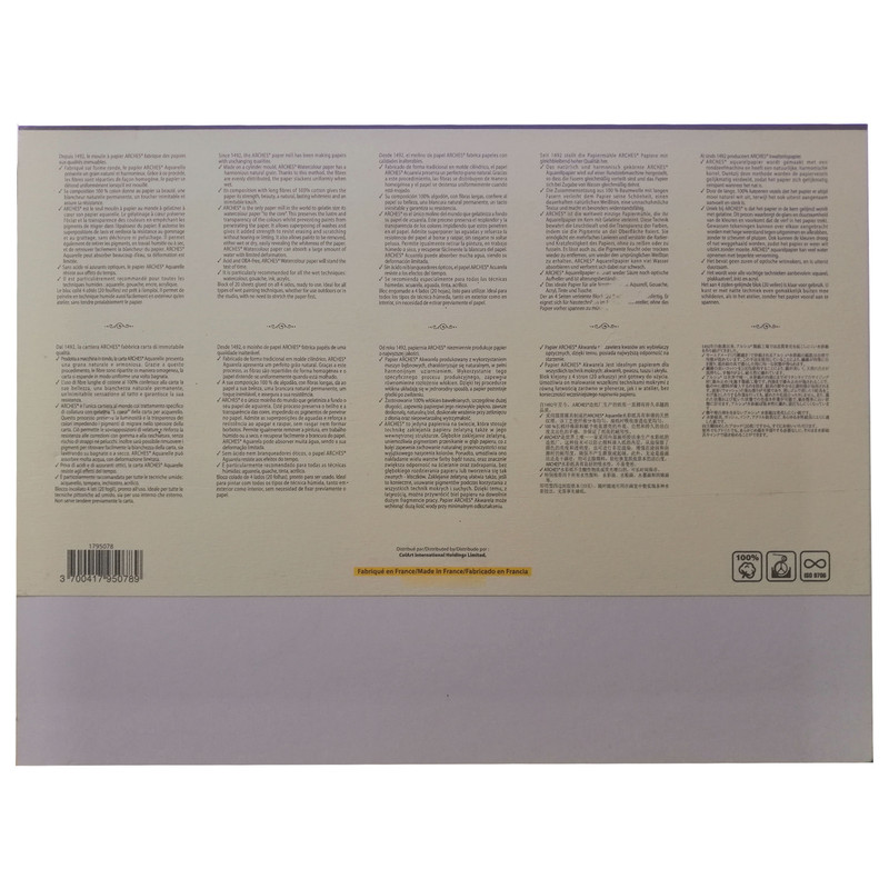 مقوا آبرنگ آرچ مدل Rough185 سایز 31×23 سانتیمتر بسته 20 عددی مقوا آبرنگ آرچ مدل Rough185 سایز 31×23 سانتیمتر بسته 20 عددی
