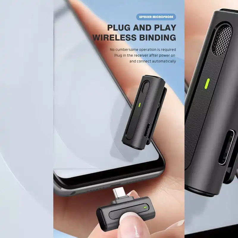 میکروفن یقه ای بی سیم مدل K91 For