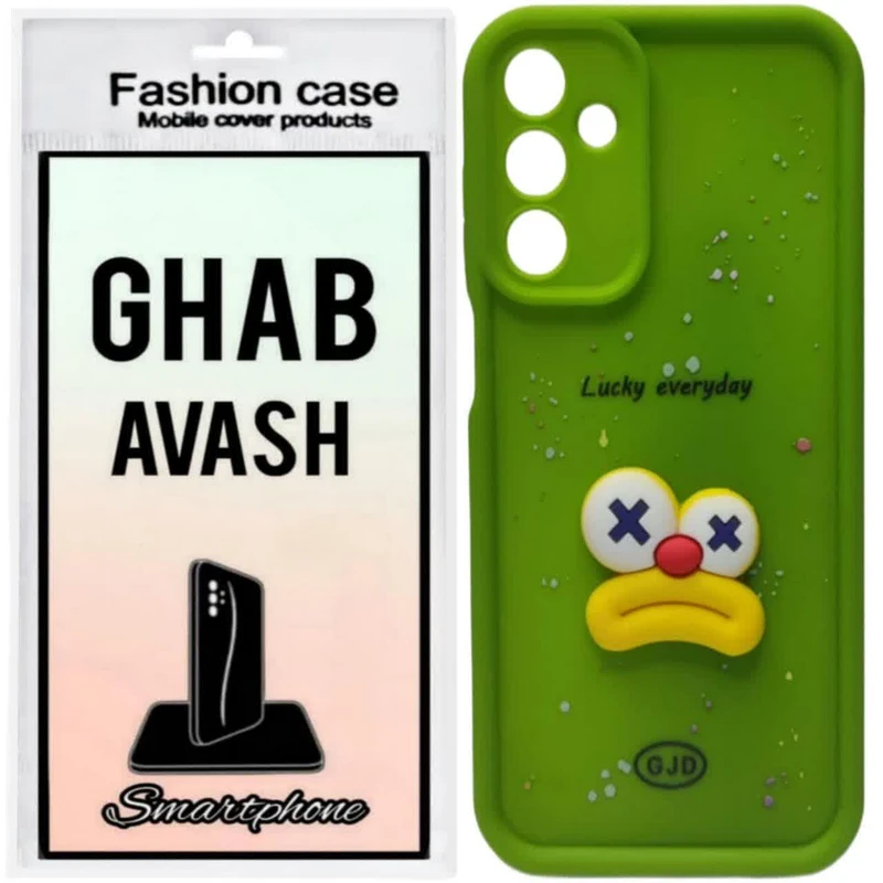 کاور قاب پلاس طرح سولید فانتزی مدل عروسکی 002 مناسب برای گوشی موبایل سامسونگ GALAXY A15