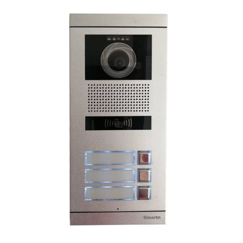 پنل کارتی دربازکن تصویری سیماران مدل FARDADc3 پنل کارتی دربازکن تصویری سیماران مدل FARDADc3