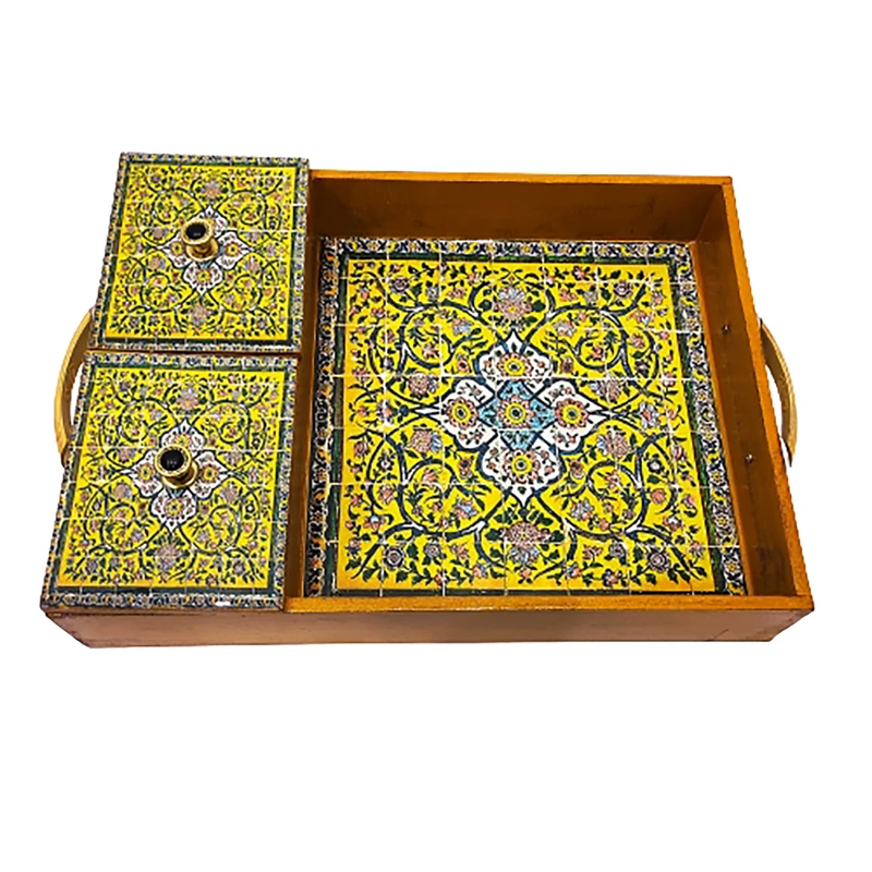 عکس شماره 4 : سینی چوبی مدل چند کاره کد z3040