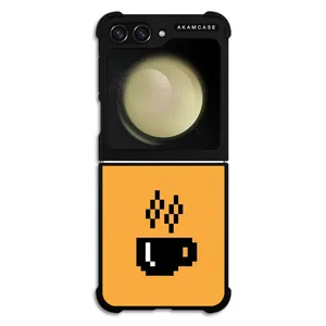 AKAM AMC-WSGZFLIP5-COFFEE-8 Cover For Samsung Galaxy Z Flip 5