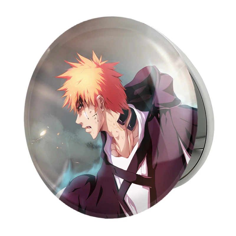 آینه جیبی خندالو طرح ایچیگو انیمه بلیچ Bleach مدل تاشو کد 12038 