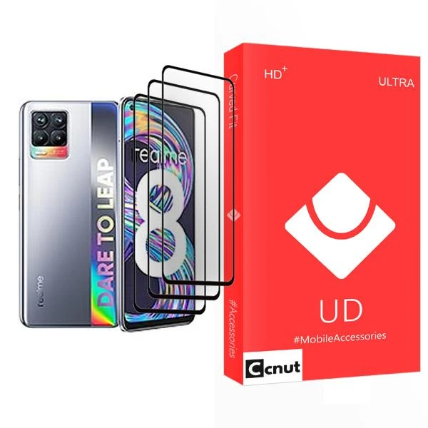 محافظ صفحه نمایش کوکونات مدل UD Ultra MIX003 مناسب برای گوشی موبایل ریلمی 8 بسته سه عددی