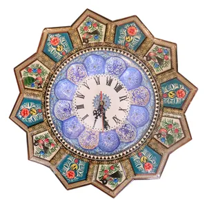 ساعت دیواری خاتم کاری کد 625