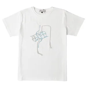 تی شرت زنانه ایپلیک زی مدل قیطون دوزی کد IP05.3 