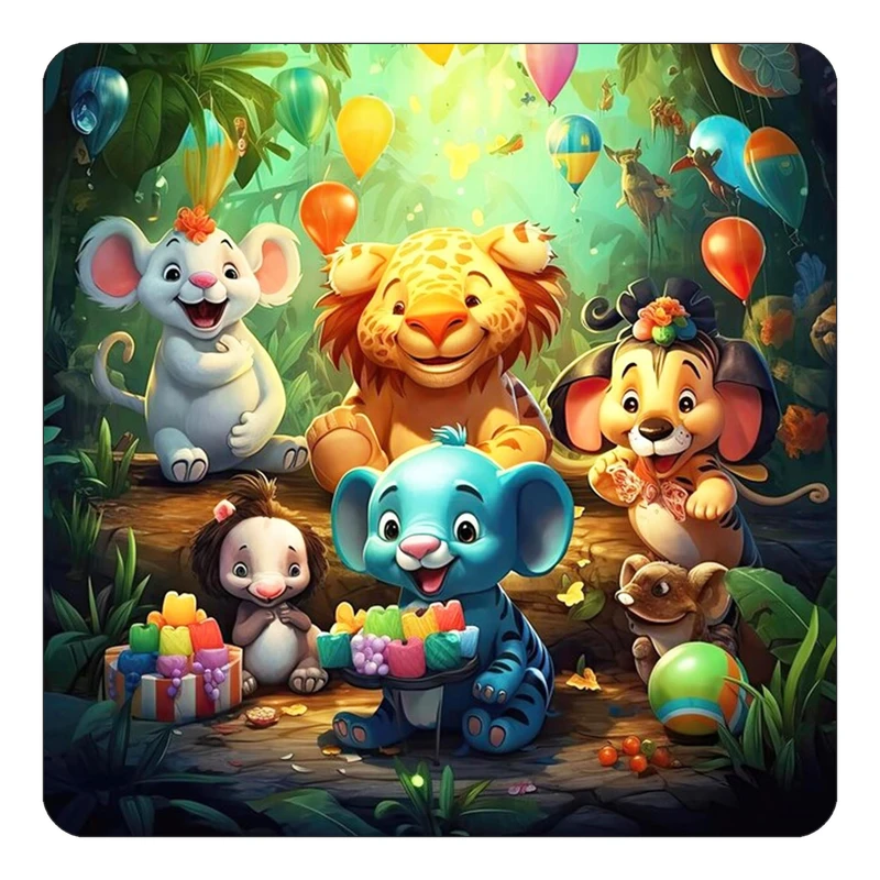 مگنت کاکتی طرح حیوانات کارتونی مدل mp27866