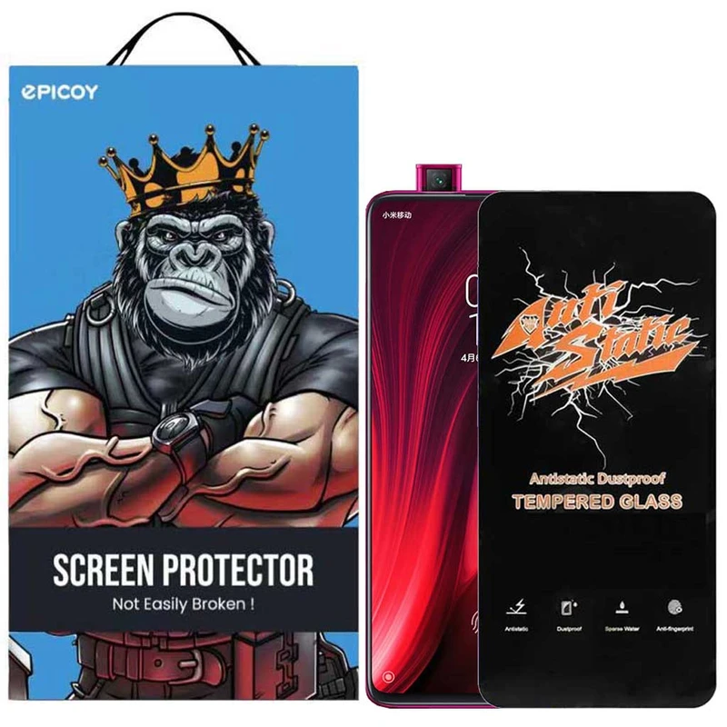 محافظ صفحه نمایش اِپیکوی مدل Antistatic Dustproof مناسب برای گوشی موبایل شیائومی Mi 9T/ Mi 9T Pro/ Redmi K20/ Redmi K20 Pro