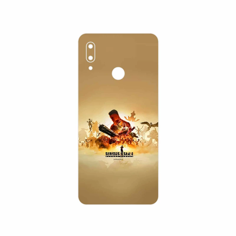 برچسب پوششی ماهوت مدل Serious Sam Game Series مناسب برای گوشی موبایل هوآوی P Smart 2019