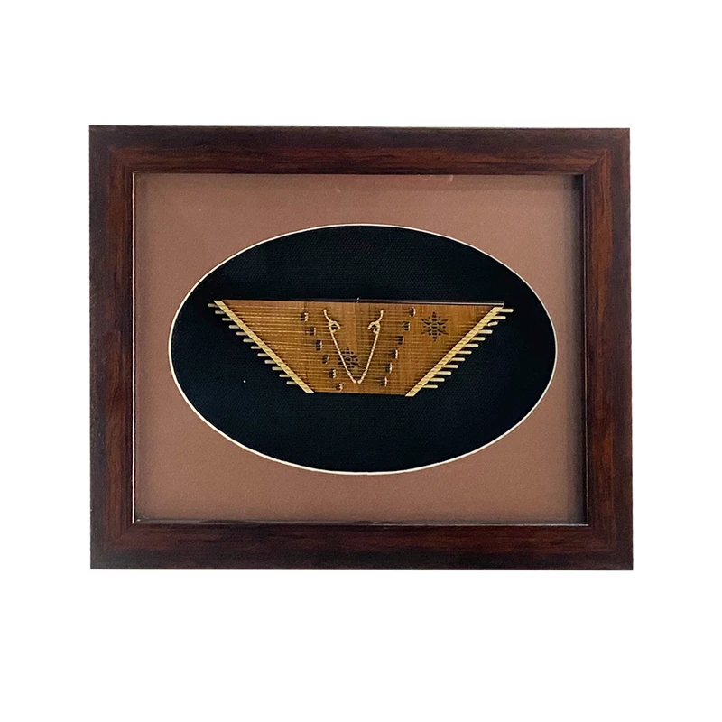 تابلو بکلیت طرح سنتور مدل GH-325-2025 فریم قهوه ای 