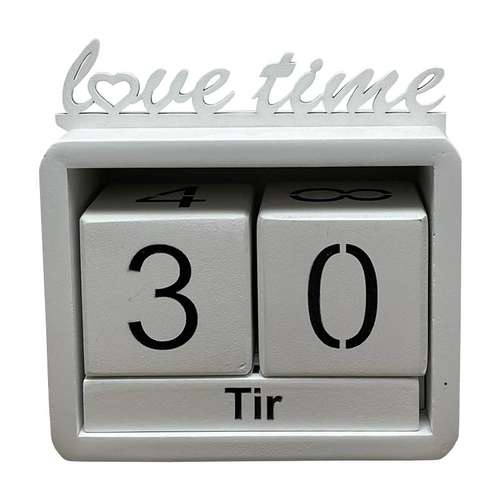 تقویم رومیزی مدل lovetime