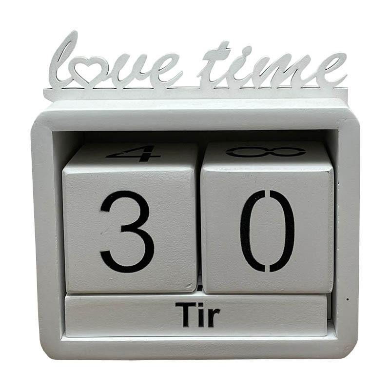 تقویم رومیزی مدل love time