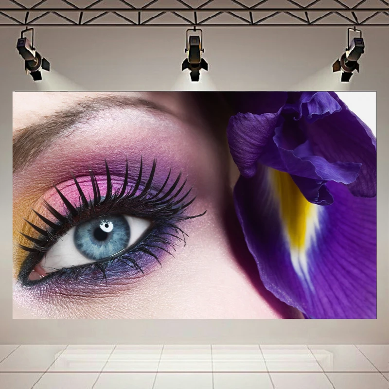 پوستر طرح چهره مدل چشم کد AR20770