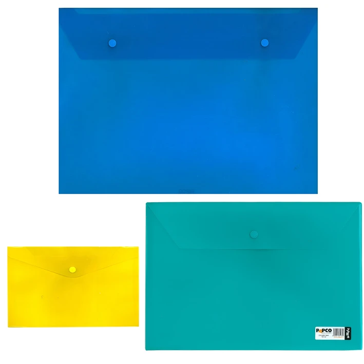 پوشه دکمه دار پاپکو مدل 107 A3 مجموعه 3 عددی