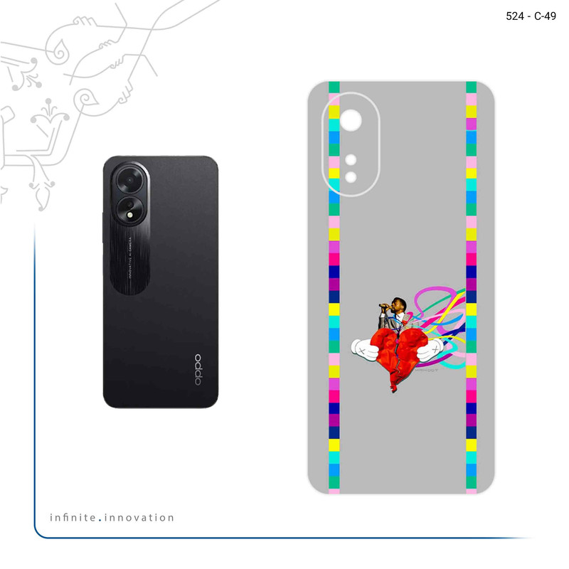 برچسب پوششی ماهوت مدل Collage of Heartbreak مناسب برای گوشی موبایل اپو A38