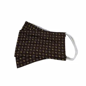 ماسک پارچه‌ای مدل طرح دار کد 02
