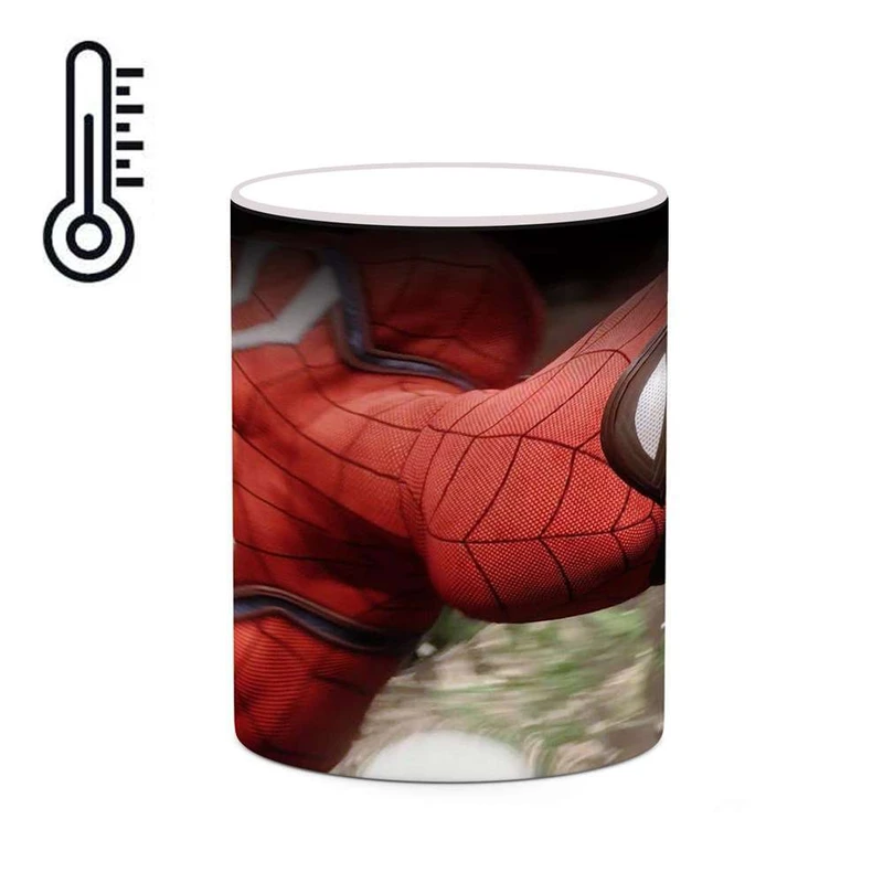 ماگ حرارتی کاکتی مدل کارتون Spider Man کد mgh23149