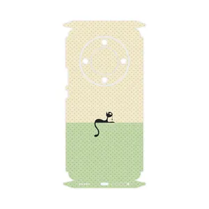 MAHOOT Minimal Internet Cat Icon-FullSkin Cover Sticker for Honor X9b