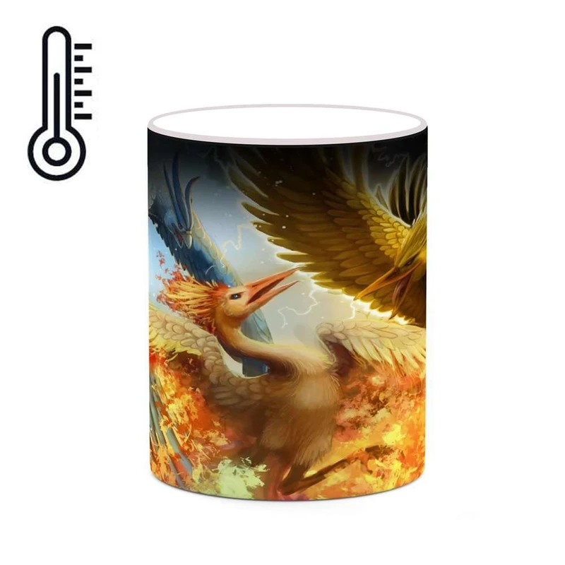 ماگ حرارتی کاکتی مدل کارتون پوکمون کد mgh23004