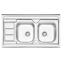 سینک ظرفشویی ایلیا استیل مدل 3051 روکار