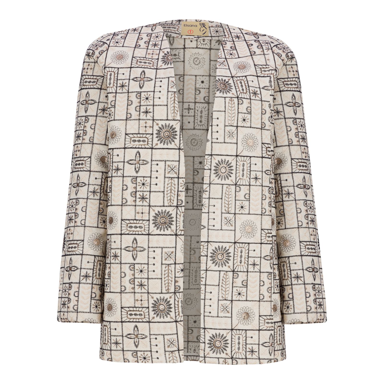 ست سه تکه لباس زنانه السانا مدل آینام کد 206525 -  - 15