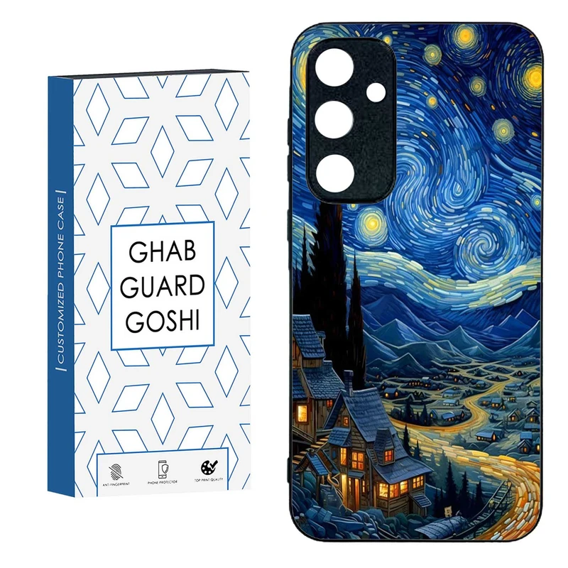 کاور قاب گارد گوشی طرح ونگوگ کد TPU-069 مناسب برای گوشی موبایل سامسونگ  GALAXY A35  